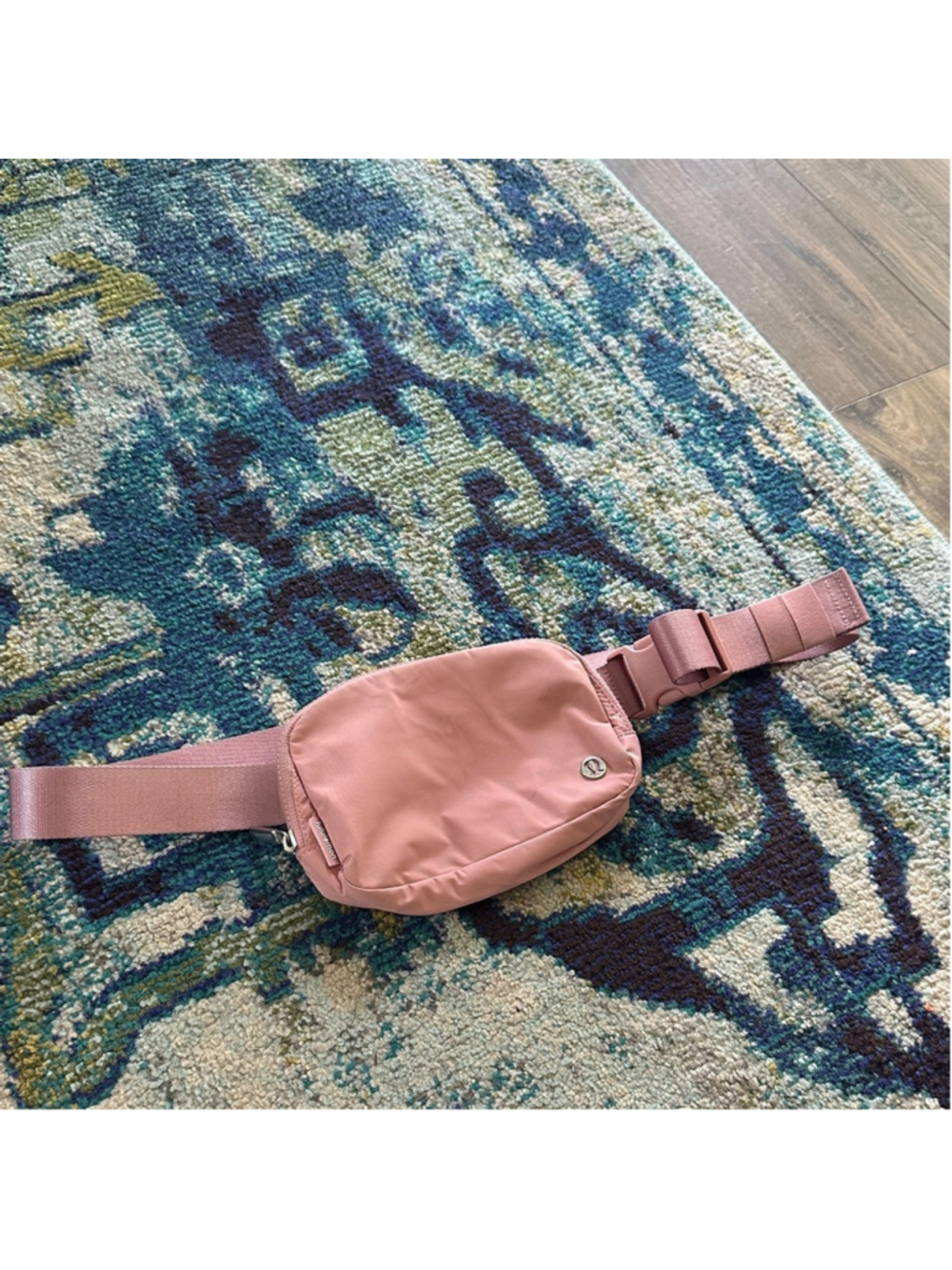 lululemon athletica dusty rose Pink Crossbody Bag athleisure utility bag